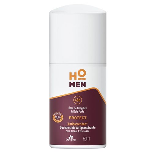 Desodorante Antiperspirante Ho Men Antibac Roll On Protect 50ml