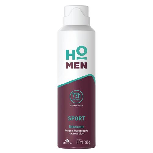 Desodorante Antiperspirante Ho Men Aerossol Sport 150ml