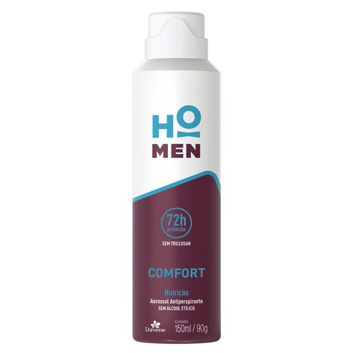 Desodorante Antiperspirante Ho Men Aerossol Comfort 150ml