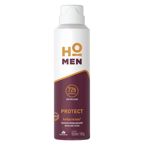 Desodorante Antiperspirante Ho Men Aerossol Protect 150ml