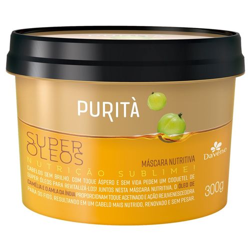 Máscara Nutritiva Super Óleos Purità 300g