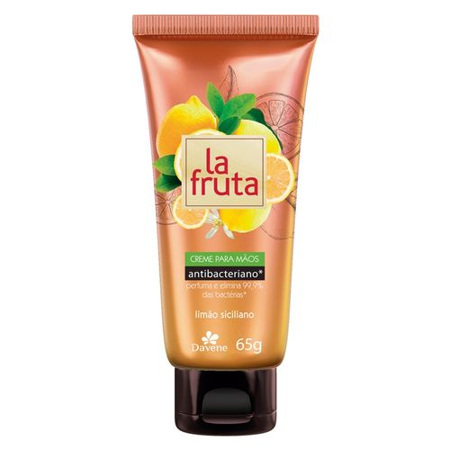 Creme de Mãos La Fruta Antibac Limão Siciliano 65g