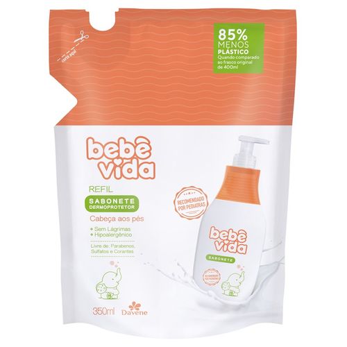 Refil Sabonete Líquido Bebê Vida 350ml