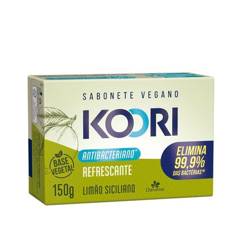 Sabonete Vegetal em Barra Koori Antibac Refrescante 150g