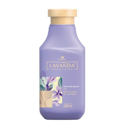 Leite Hidratante Lavanda Brasileira 400ml