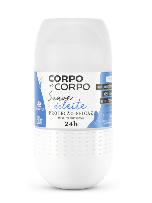 Desodorante Antiperspirante Roll On Corpo a Corpo Suave 50ml