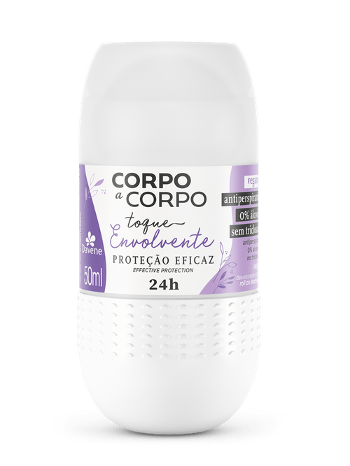 Desodorante Antiperspirante Roll On  Corpo a Corpo Envolvente 50ml