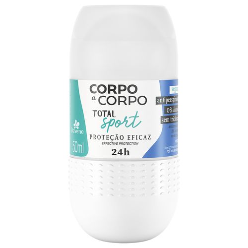 Desodorante Antiperspirante Roll On Total Corpo a Corpo Sport 50ml