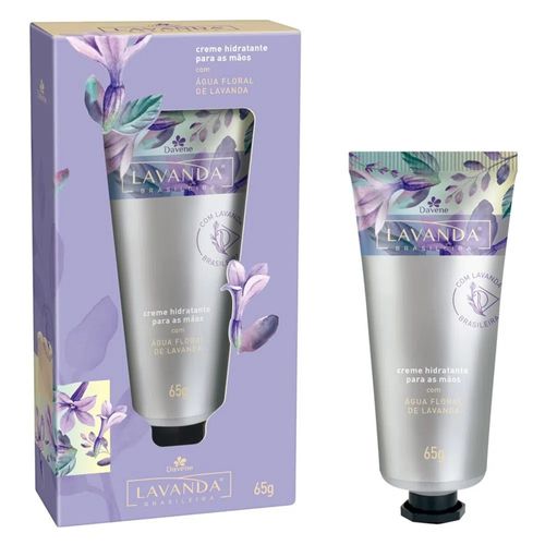 Creme de Mãos Lavanda Brasileira 65g