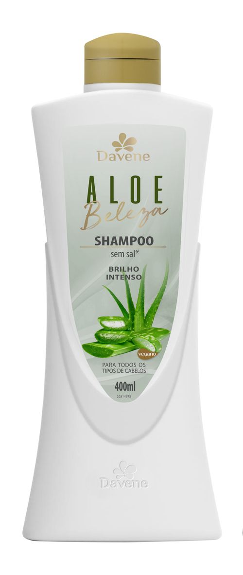 Shampoo Aloe Beleza 400ml