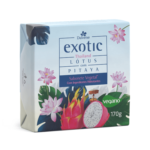 Sabonete Vegetal em Barra Hidratante Exotic Thailand 170g