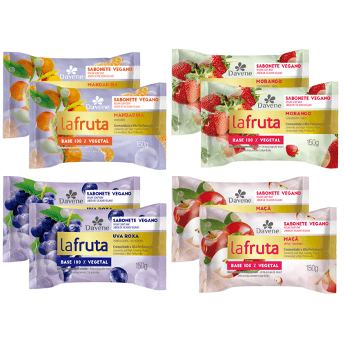 Combo Sabonete La Fruta - 8 unidades