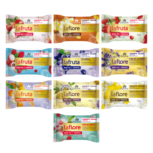 Kit Misto La Flore & La Fruta   - 10 unidades