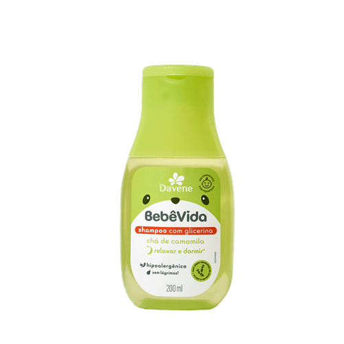 Shampoo Bebê Vida Chá de Camomila 200ml