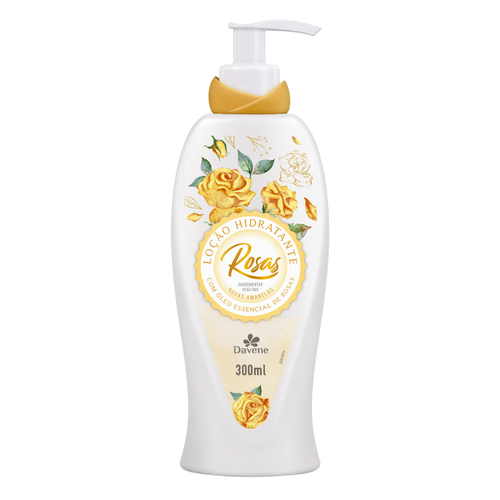 Loção Hidratante Rosas Amarelas 300ml