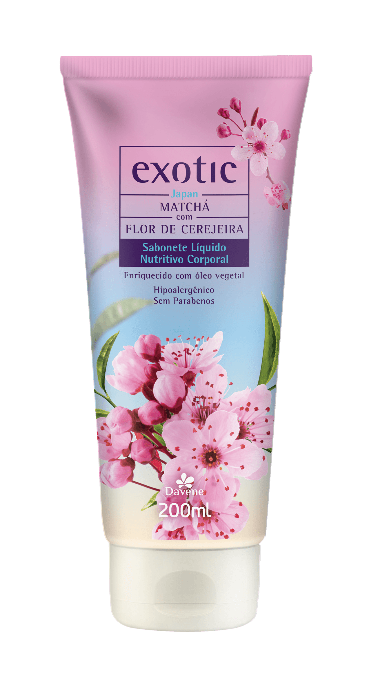 Sabonete Liquido Corporal Japan Exotic 200ml - Davene