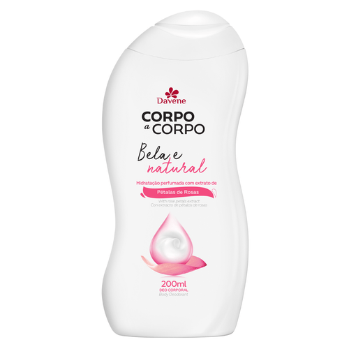 Loção Hidratante Corporal Corpo a Corpo Natural 200ml