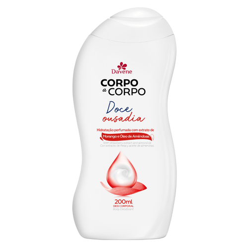 Loção Hidratante Corporal Corpo a Corpo  Doce Ousadia 200ml
