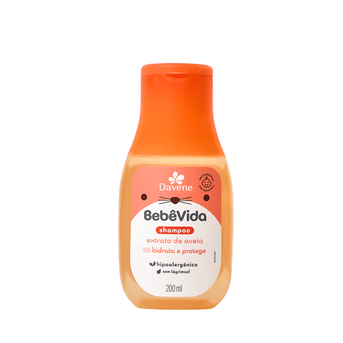 Shampoo Bebê Vida Extrato de Aveia 200ml