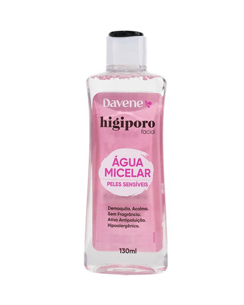 Água Micelar Higiporo Pele Sensivel Davene 130ml