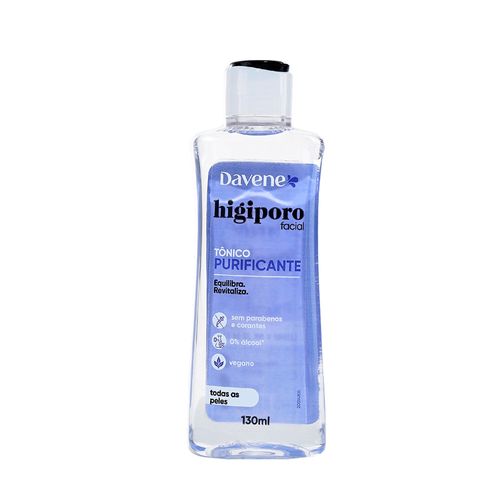Tonico Higiporo Para Todos os Tipos de Pele 130ML - Davene