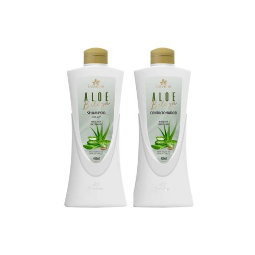 Kit Aloe Beleza Cabelos Saudáveis Shampoo + Condicionador Hidratantes