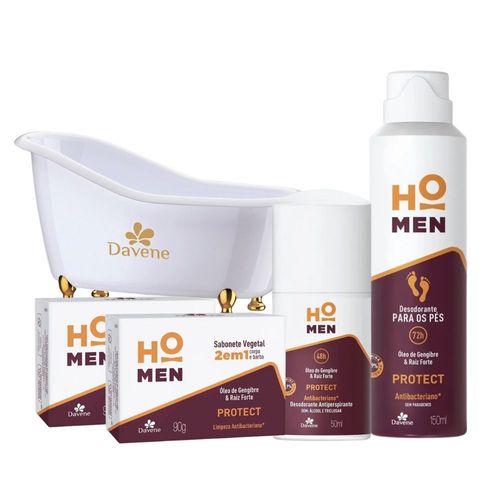 Kit Especial Ho men Antibac + Banherinha