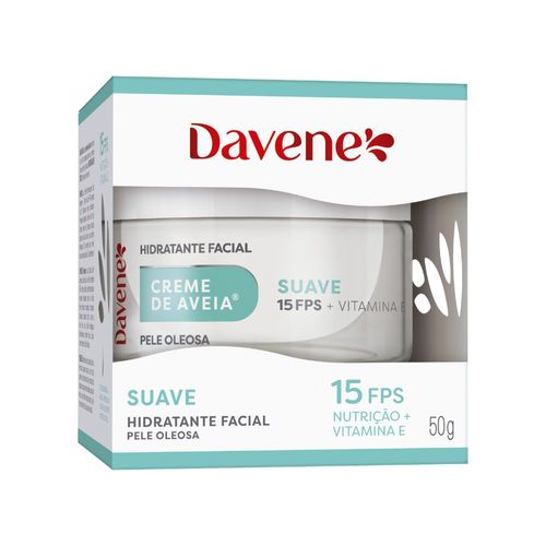 Creme Hidratante Facial de Aveia Suave 50g