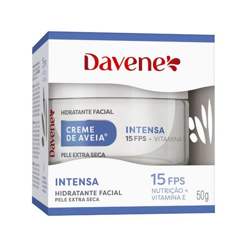 Creme Hidratante Facial  de Aveia Intensa 50g