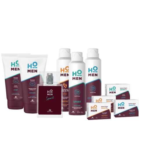 Kit de Lançamento Completo Ho Men Colônia Sport - Davene