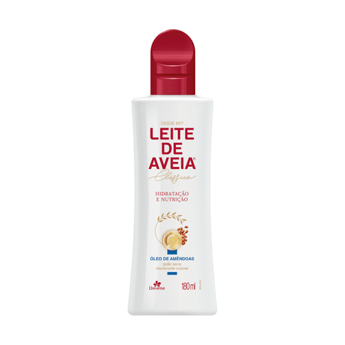 Hidratante Corporal Leite de Aveia Óleo de Amêndoas 180ml
