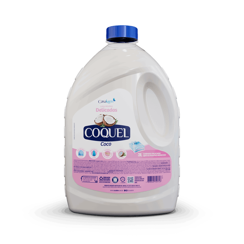 COQUEL LAVA ROUPAS COCO 3 LITROS                                                                        -1754315175584