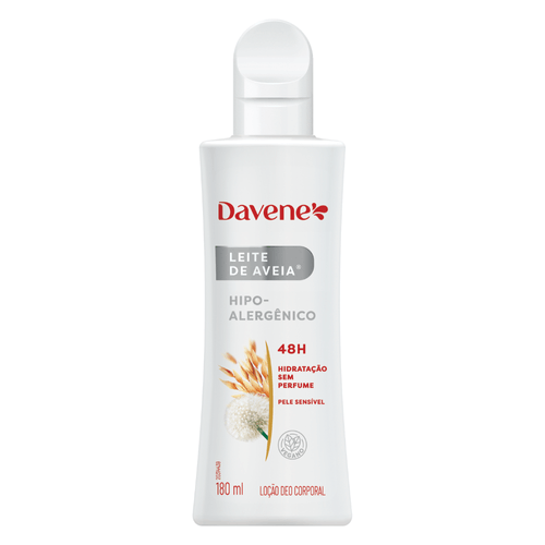Hidratante Corporal Leite de Aveia Hipoalergênico 180ml