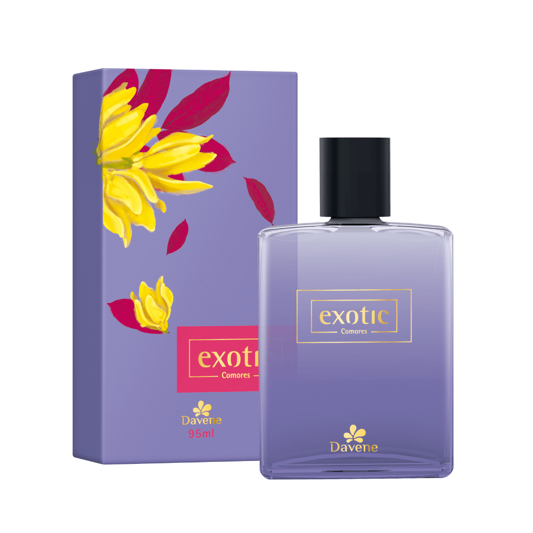 COLÔNIA COMORES 95ML EXOTIC - DAVENE