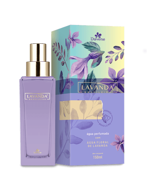 Deo Colônia Lavanda Brasileira Sedução Perfumada 150ml