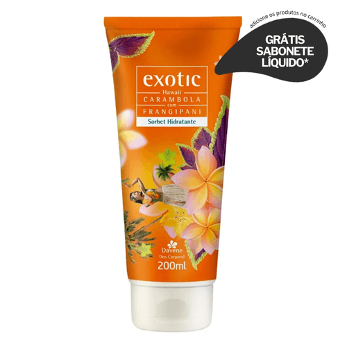 Hidratante Corporal Exotic Hawaii 200ml
