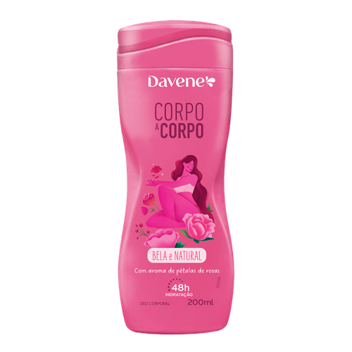 Loção Hidratante Corporal Corpo a Corpo Natural 200ml