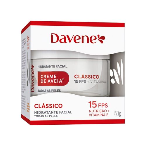Creme Hidratante Facial de Aveia Clássico 50g