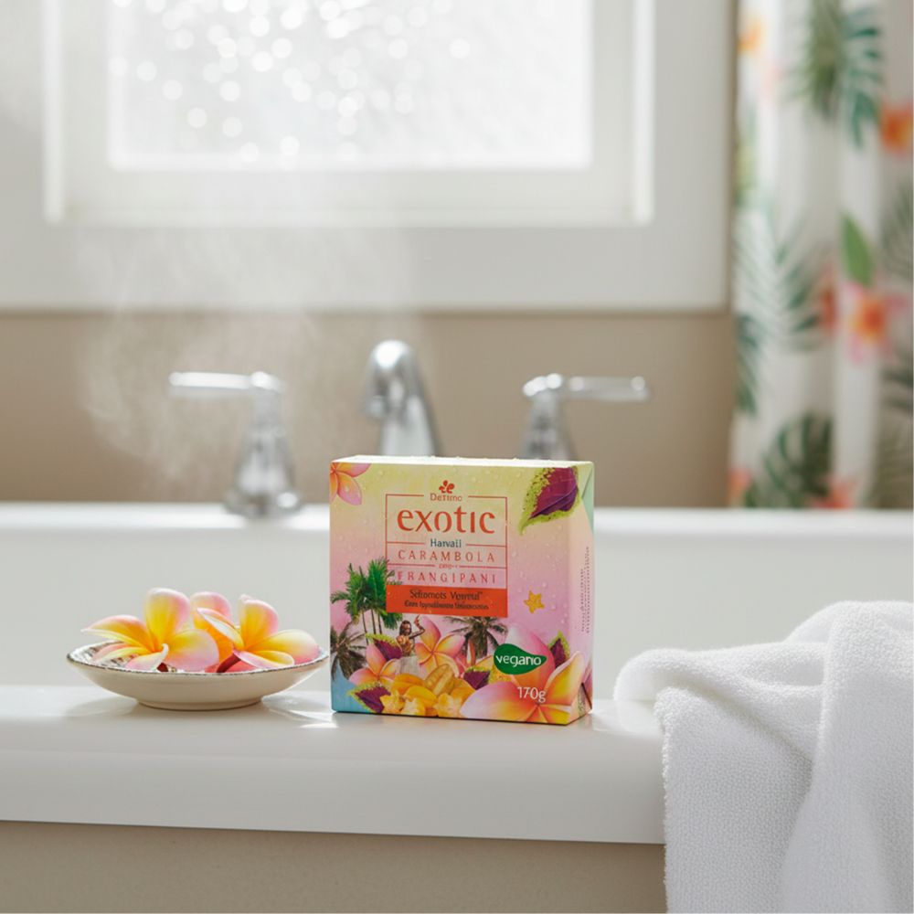Sabonete Vegetal Hidratante Hawaii Exotic 170g - Davene