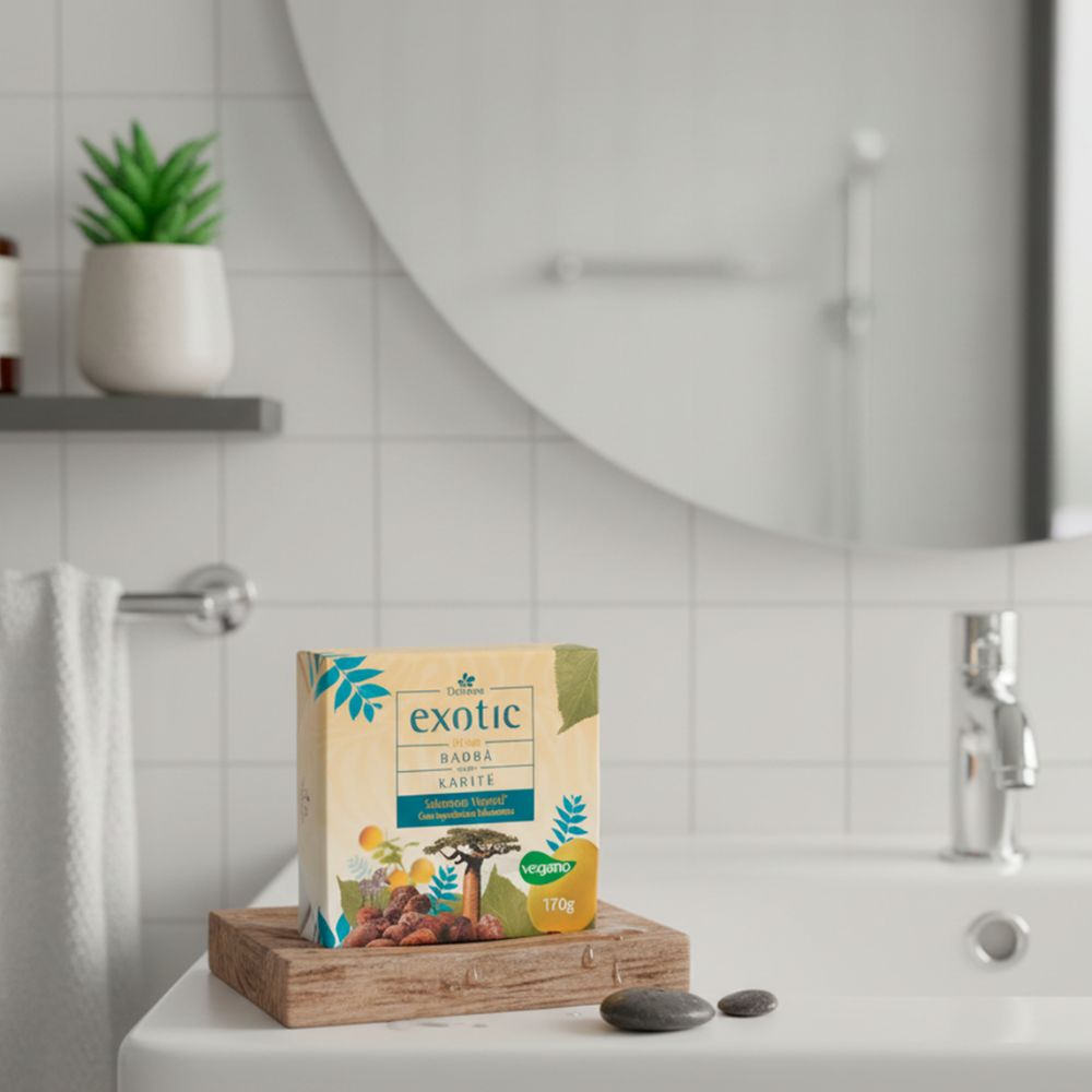 Sabonete Vegetal Hidratante Africa Exotic 170g - Davene