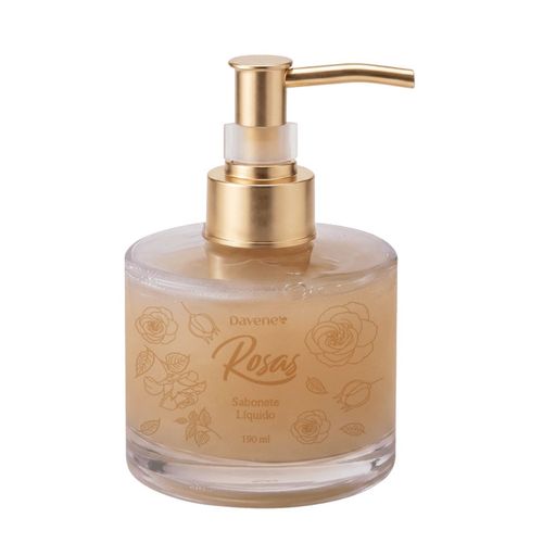 Sabonete Líquido Rosas Negras Rose Noir 190ml - Davene