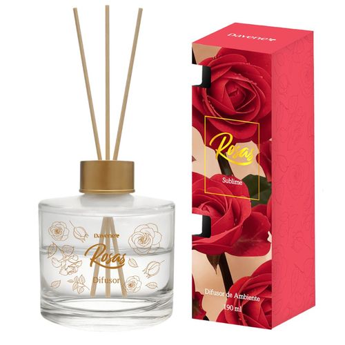 Difusor de Ambiente Rosas Sumblime 190ml - Davene