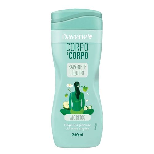 Sabonete Líquido Corporal Corpo a Corpo Detox 240ml - Davene