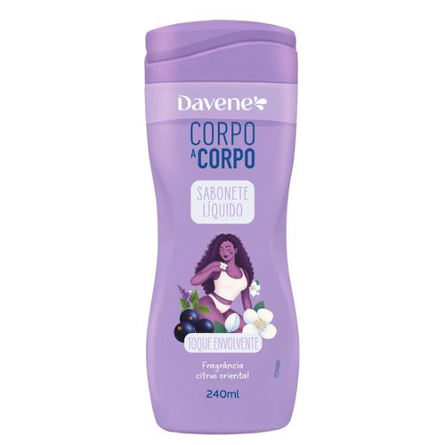 Sabonete Líquido Corporal Corpo a Corpo Toque Envolvente 240ml - Davene