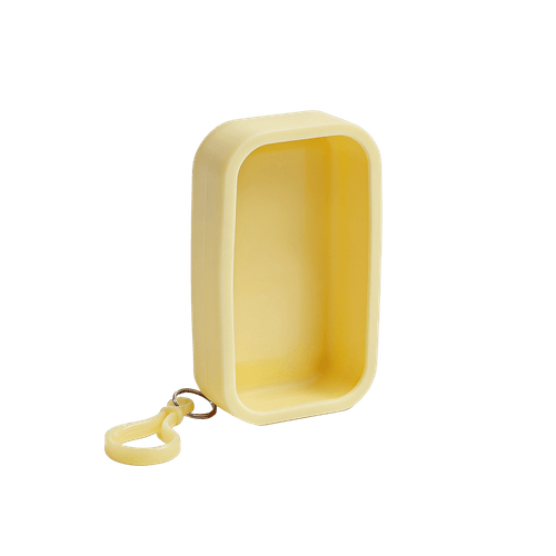 Capa de Silicone para Higienizador Spray Amarela