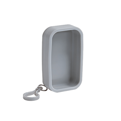 Capa de Silicone para Higienizador Spray Cinza