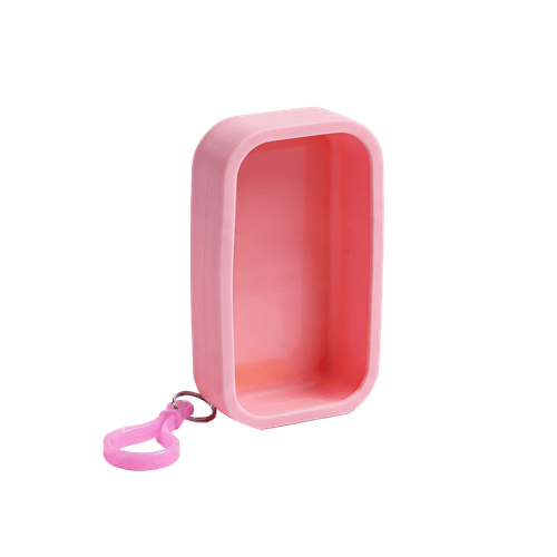 Capa de Silicone para Higienizador Spray Rosa