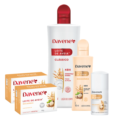 Kit Leite de Aveia Macadâmia (5 produtos)