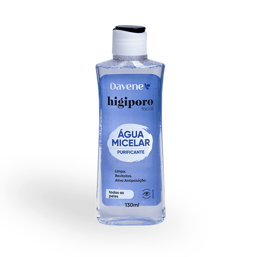 Higiporo Água Micelar Todos os Tipos de Pele 130ml - Davene
