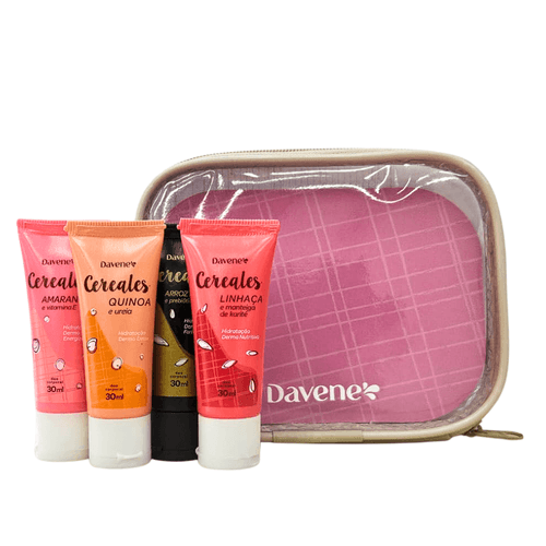 Kit Mini Hidratantes Cereales 4x30g - Davene